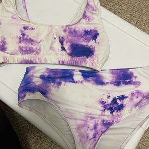 Tie dye bikini